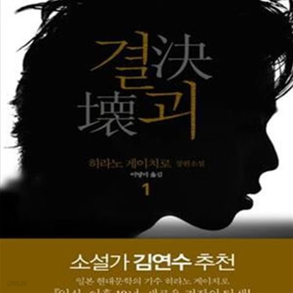 결괴 1 (히라노 게이치로 장편소설)