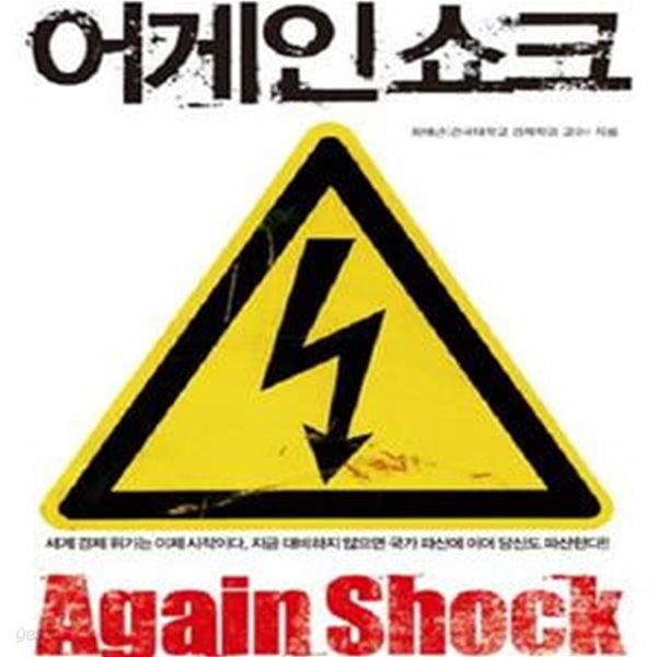 어게인 쇼크 (세계 경제 위기는 아직 끝나지 않았다,Again Shock)