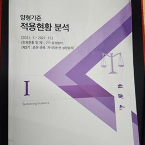 양형기준 적용현황 분석 1 (2021.1-2021.12)  상품설명 참조