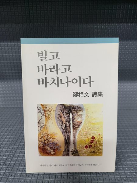 빌고 바라고 바치나이다 - 정상문 시집