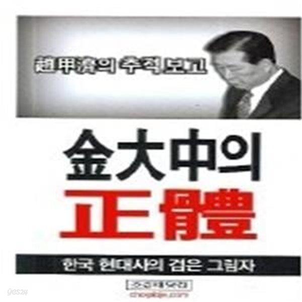 김대중의 정체 - 한국 현대사의 검은 그림자