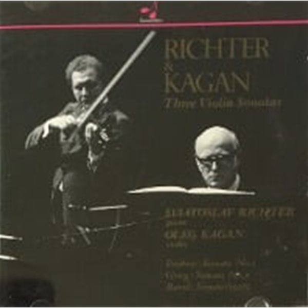 [미개봉] Oleg Kagan, Sviatoslav Richter / 브람스, 그리그 &amp; 라벨: 바이올린 소나타 (일본수입/SCW1002)