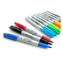 문구도매 샌포드 샤피 Fine 유성펜 낱색 모음