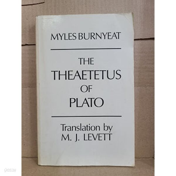 THE THEAETETUS OF PLATO