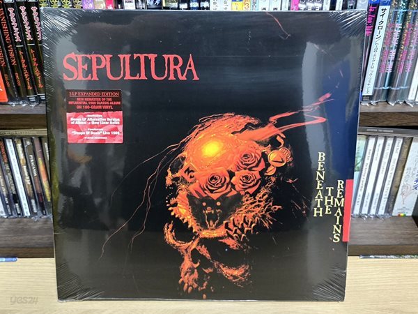 (2LP / 수입 바이닐 / 게이트폴드 / Expended Edition) Sepultura 세풀투라 - Beneath The Remains