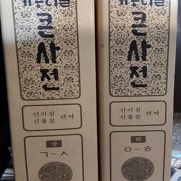 우리말 큰사전(상.하)세트