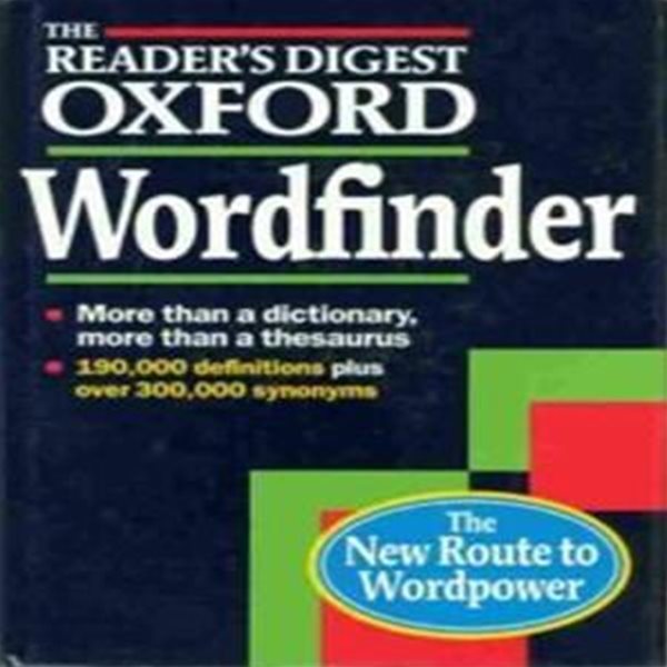 The Reader＇s Digest Oxford wordfinder