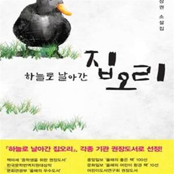 하늘로 날아간 집오리 (자음과 모음 청소년문학 28,이상권 소설집)