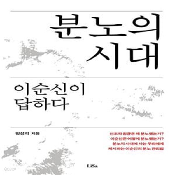 분노의 시대 이순신이 답하다