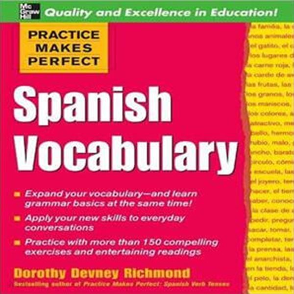 Practice Makes Perfect Spanish Vocabulary