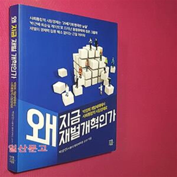 왜 지금 재벌 개혁인가 (박정희 개발체제에서 사회통합적 시장경제로)