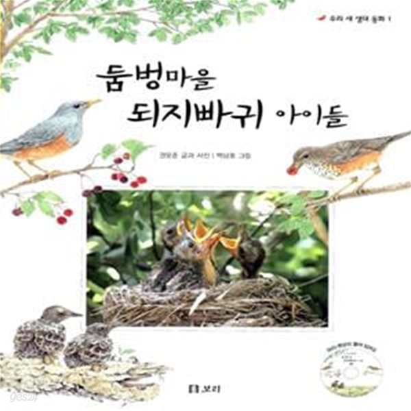 둠벙마을 되지빠귀 아이들 (책 + DVD 1장)