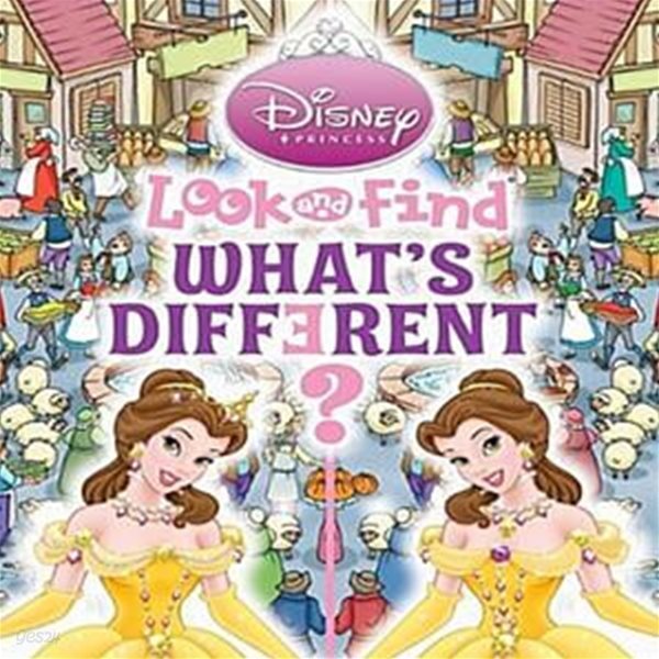 (영문판) Disney Princess - Look and Find What&#39;s Different? (Hardcover)