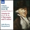 Julia Brown 빌헬름 프리데만 바흐: 건반 작품 5집 (W.F. Bach: Keyboard Works Vol.5)