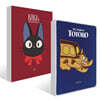 My Neighbor Totoro: Cat Bus Plush Journal + Kiki's Delivery Service: Jiji Journal 세트