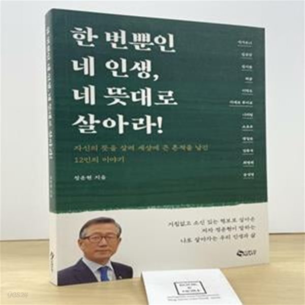 한 번뿐인 네 인생, 네 뜻대로 살아라 (자신의 뜻을 살려 세상에 큰 흔적을 남긴 12인의 이야기)