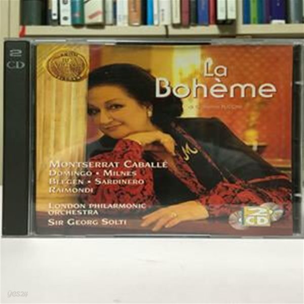 (수입)Puccini, Domingo, Caballe, Georg Solti, The London Philharmonic Orchestra ? La Boheme / 상태:최상