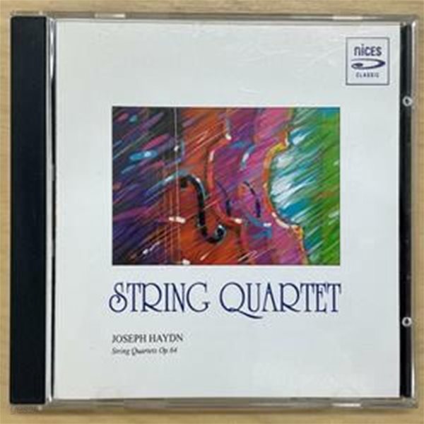 (CD) string quartet op.64 / haydn / nices / 상태 : 최상 (설명과 사진 참고)