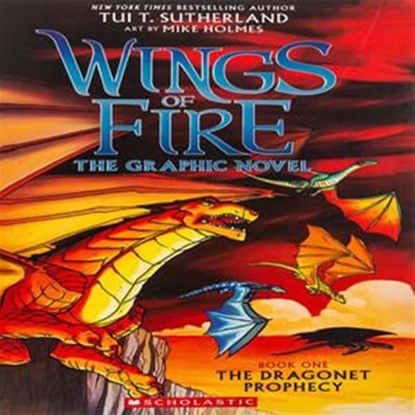 [중고-최상] Wings of Fire Graphic Novel #1 : The Dragonet Prophecy