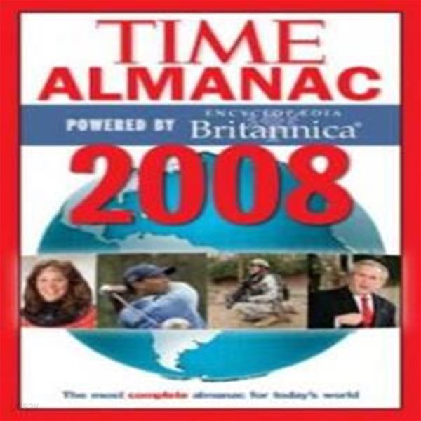 Time Almanac 2008 (Paperback) (TIME ALMANAC)