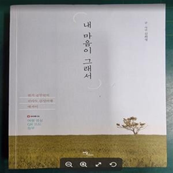 내 마음이 그래서 (현지 공무원의 전라도 감성여행 에세이)