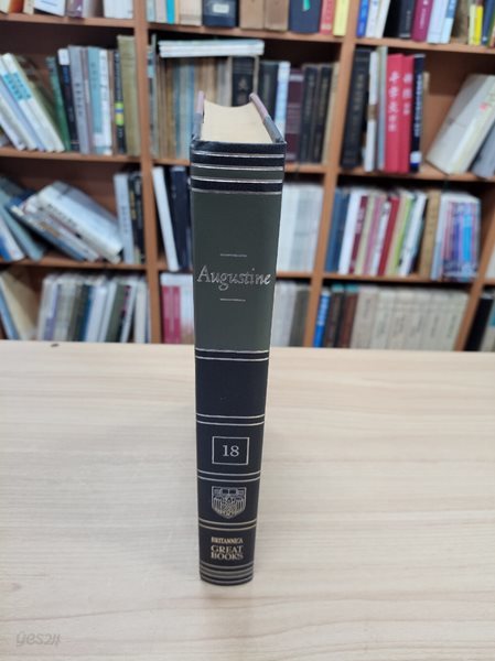 Augustine: The Cinfessions/The City of God/On Christian Doctrine (Great Books of The Western World 18) (1989 31쇄, Hardcover) 