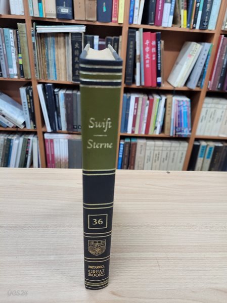 Swift/Sterne: Gulliver&#39;s Travels/Tristram Shandy (Great Books of The Western World 36) (1989 31쇄, Hardcover) 