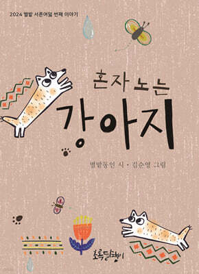 혼자 노는 강아지