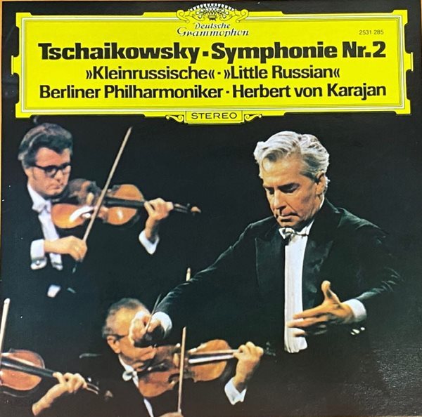 [LP] 카라얀 - Karajan - Tchaikovsky Symphonie Nr.2 Kleinrissische LP [성음-라이센스반]