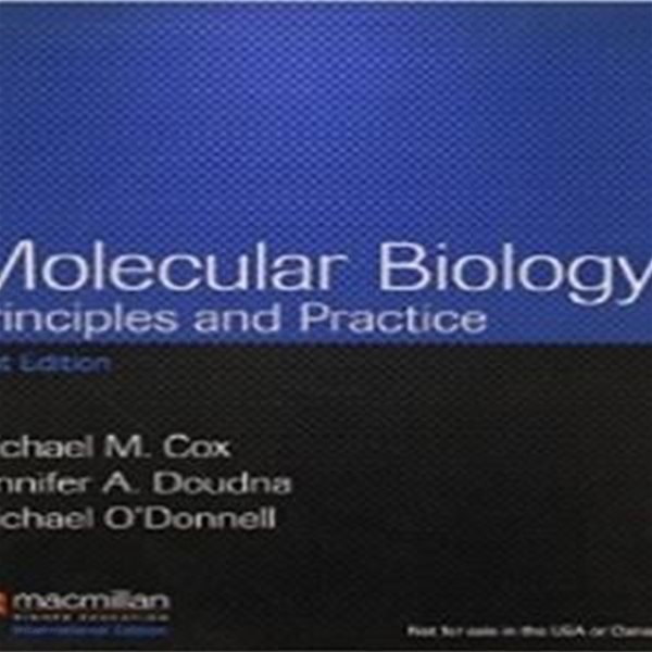 Molecular Biology: Principles and Practice (Paperback)