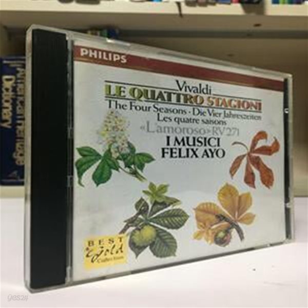 (CD) vivaldi. the four seasons. i musici. ayo (best gold collection)