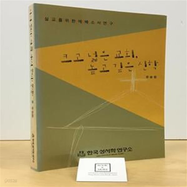 크고 넓은 교회 높고 깊은 신학 (설교를위한에베소서연구)