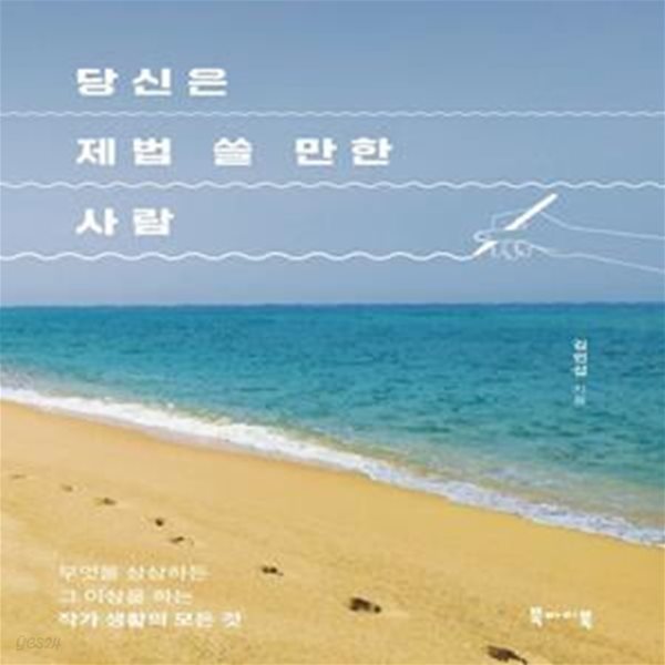 당신은 제법 쓸 만한 사람 (무엇을 하든 그 이상을 하는 작가 생활의 모든 것)