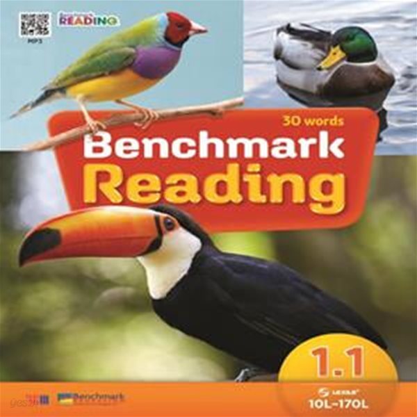 Benchmark Reading 1.1 (Lexile 공식 인증 초등 리딩 시리즈 / 교재 + 워크북 + QR MP3 음원)