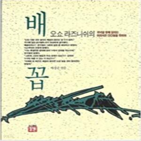 오쇼 라즈니쉬의 배꼽-과녁을 향해 달리는 어리석은 인간들을 위하여[13-842Q]