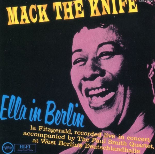 엘라 피츠제럴드 - Ella Fitzgerald - Mack the Knife Ella in Berlin