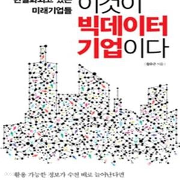 이것이 빅데이터 기업이다 (현실화되고 있는 미래기업들)