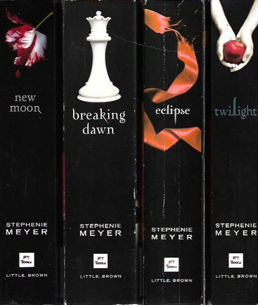 Stephenie Meyer 소설집 Breaking Dawn, Eclipse, Twilight, New moon [총4권]