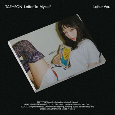 ¿ (TAEYEON) - ̴Ͼٹ 6 : Letter To Myself [Letter Ver.]