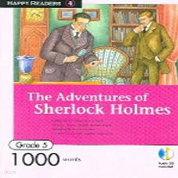 Happy Readers Grade 5-4 : The Adventures of Sherlock Holmes (CD1장포함)