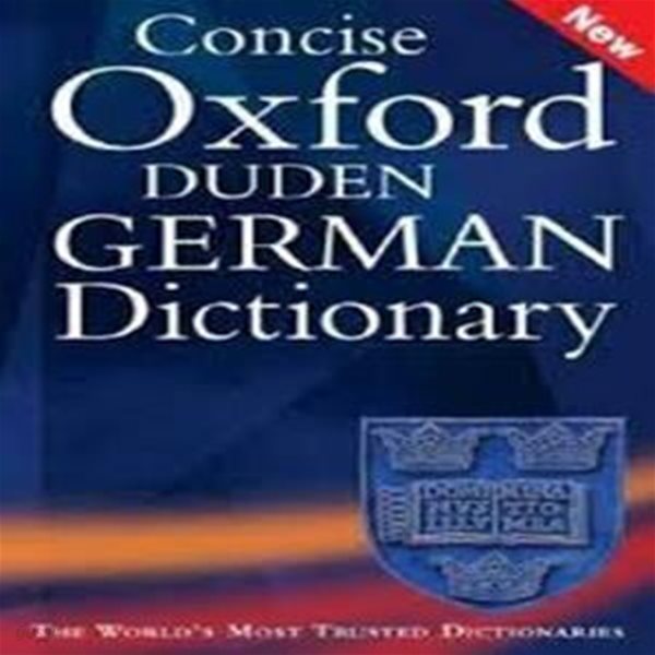 Concise Oxford-Duden German Dictionary (2005, Hardcover, 3rd)