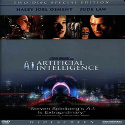 A.I. - Artificial Intelligence (에이 아이) (2001)(지역코드1)(한글무자막)(DVD)