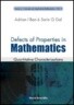Defects of Properties in Mathematics: Quantitative Characterizations