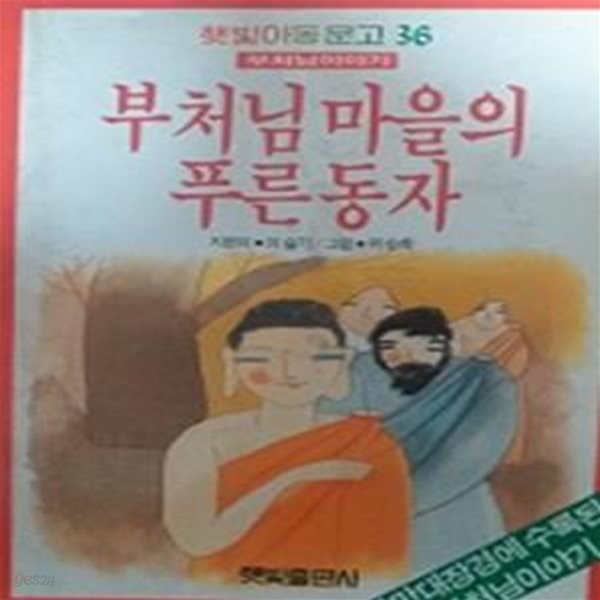 부처님 마을의 푸른 동자(햇빛아동문고 36)