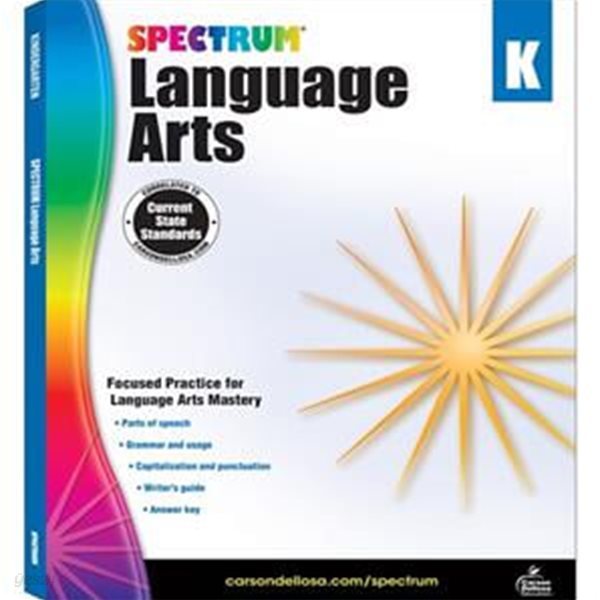 Spectrum Language Arts, Grade K: Volume 10 (Grade K)