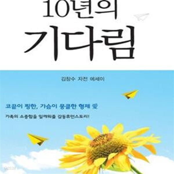 10년의 기다림 : 김창수 자전 에세이