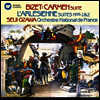 비제: 카르멘 모음곡, 아를르의 여인 모음곡 1, 2번 (Bizet: Carmen Suite, L'arlesienne Suites No.1 & 2) (Remastered)(일본반)(CD) - Seiji Ozawa