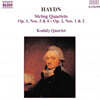 Kodaly Quartet 하이든: 현악 사중주 작품 1, 2, 5, 6번 (Haydn: String Quartets Op.1 Nos. 5, 6, Op.2 Nos. 1, 2)