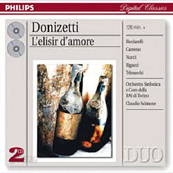 Donizetti : L&#39;elisir D&#39;amore : RicciarelliㆍCarrerasㆍNucciㆍScimone