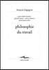 Philosophie Du Travail